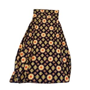 Lularoe Maxi Skirt Small Geometric Long Mandala Summer Spring Pattern Dress